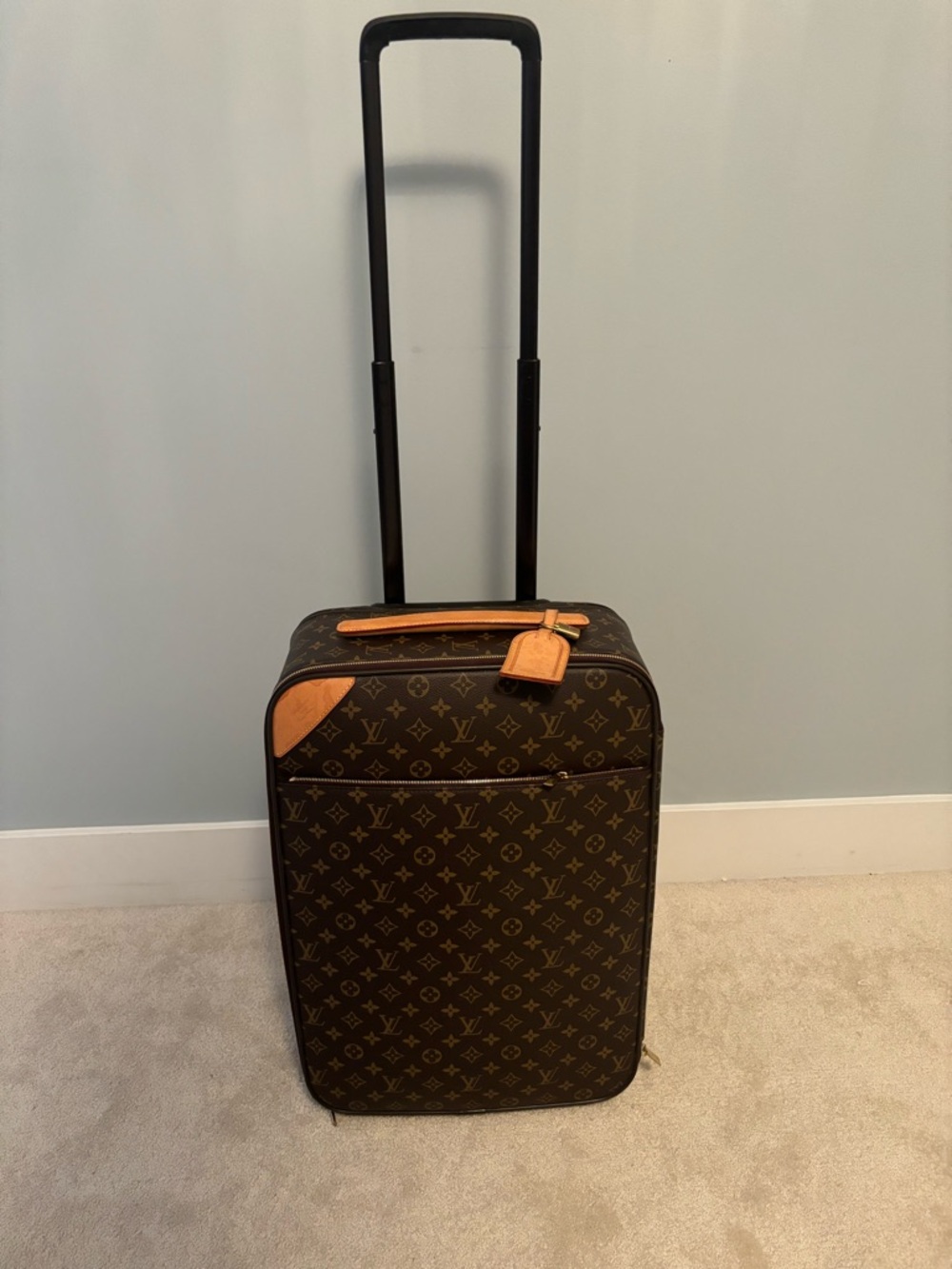 Louis Vuitton Monogram Carry On Rolling Suitcase